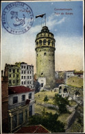 CPA Konstantinopel Istanbul Türkei, Tour De Galata, Blick Auf Einen Turm - Turkey
