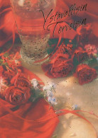 FIORI Vintage Cartolina CPSM #PAR900.A - Flowers