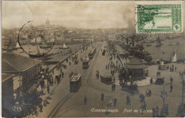 PC REAL PHOTO CONSTANTINOPLE, ISTANBUL PONT DE GALATA TURKEY (a20257) - Turkey