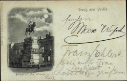 Clair De Lune CPA Berlin Mitte, Denkmal Friedrich Der Große - Sonstige & Ohne Zuordnung