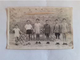 31 SAINT FÉLIX LAURAGAIS PHOTO ELIE BRIGNOL UN GROUPE D'ENFANTS CARTE PHOTO - Autres & Non Classés