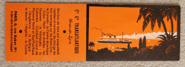 Marque Pages - Publicité Cie Gle TRANSATLANTIQUE French Line Paris Alger Oran Bône Tunis - Bookmarks