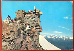 VALLE D'AOSTA - Gran Paradiso M. 4061 - The Summit And Background Of Mont Blanc - 1976 (c855) - Aosta