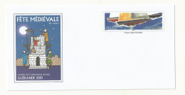 PAP NEUF THEME FETE MEDIEVALE DE GUERANDE 2010 - Overprinted Covers (before 1995)