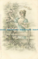 R634548 Women Picking Flowers. Misch And Stock. No. 221 - World