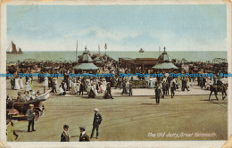 R633682 Great Yarmouth. The Old Jetty. Woolstone Bros. The Milton. Fac Simile Se - World