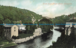 R633683 Llangollen. View From Hand Hotel. Valentine Series - World