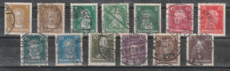 1926 - REICH   Mi No 385/397 - Used Stamps