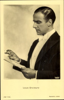 CPA Schauspieler Louis Graveure, Portrait, Zigarette, Ross Verlag 9085/1, Autogramm - Actors