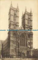 R634569 London. Westminster Abbey. West Front. C. F. Castle. Lesco Series - Sonstige & Ohne Zuordnung