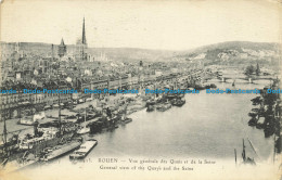 R633716 Rouen. General View Of The Quay And The Seine. E. Le Deley - World