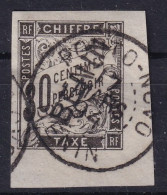 Bénin                                   Taxe N° 4  Oblitéré   Signé Miro Et A.Brun - Used Stamps