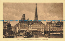 R633727 Rouen. Le Pont Boieldieu Et La Cathedrale. La Cigogne - World