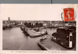 N°3562 W -cpa La Rochelle -vue Générale Des Bassins- - La Rochelle