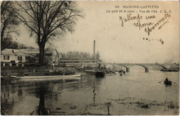 CPA MAISONS-LAFFITTE Port Et Pont (1411680) - Maisons-Laffitte