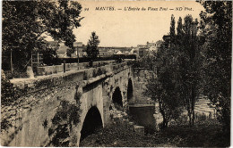 CPA MANTES-la-JOLIE Entree Du Vieux Pont (1411626) - Mantes La Jolie