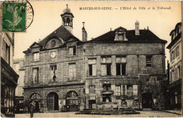 CPA MANTES-la-JOLIE L'Hotel De Ville Et Le Tribunal (1411606) - Mantes La Jolie