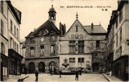 CPA MANTES-la-JOLIE Hotel De Ville (1411593) - Mantes La Jolie