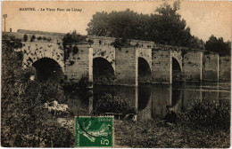 CPA MANTES-la-JOLIE Le Vieux Pont De Limay (1411590) - Mantes La Jolie