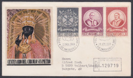 Vatican City 1969 Registered Private FDC Saint Peter, Christianity, Catholic, Christian, First Day Cover - Cartas & Documentos