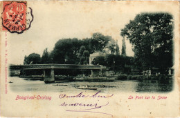 CPA BOUGIVAL CROISSY-sur-SEINE - Le Pont Sur La Seine (1411439) - Bougival