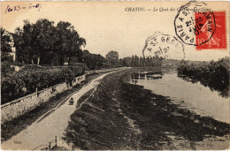 CPA CHATOU Le Quai Des Carrieres-sur-Seine (1411240) - Chatou