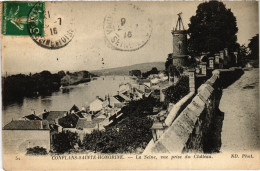 CPA CONFLANS-SAINTE-HONORINE La Seine - Vue Prise Du Chateau (1411214) - Conflans Saint Honorine