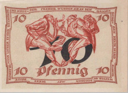 10 PFENNIG 1921 Stadt ARNSTADT Thuringia UNC DEUTSCHLAND Notgeld Banknote #PI491 - [11] Local Banknote Issues