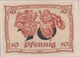 10 PFENNIG 1921 Stadt ARNSTADT Thuringia UNC DEUTSCHLAND Notgeld Banknote #PA076 - Lokale Ausgaben