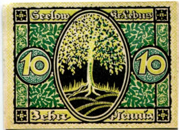 10 PFENNIG 1920 Stadt LEBUS Brandenburg DEUTSCHLAND Notgeld Papiergeld Banknote #PL609 - [11] Local Banknote Issues