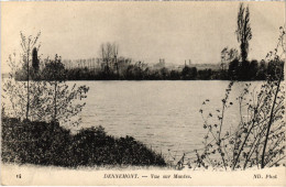 CPA MANTES-la-JOLIE FOLLAINVILLE-DENNEMONT - Vue Sur Mantes (1412063) - Mantes La Jolie