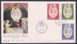 Vatican City 1969 Private FDC Resurrection Of Jesus Christ, Christianity, Catholic, Christian, First Day Cover - Briefe U. Dokumente