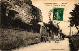 CPA CLACHALOZE GOMMECOURT - Entree Du Village Et Les Grottes (1411936) - Sonstige & Ohne Zuordnung