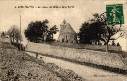 CPA GROSROUVRE Le Chevet De L'Eglise Saint-Martin (1411920) - Sonstige & Ohne Zuordnung