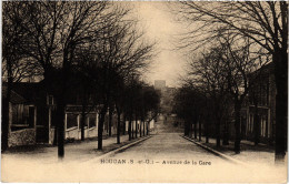 CPA HOUDAN Avenue De La Gare (1411870) - Houdan