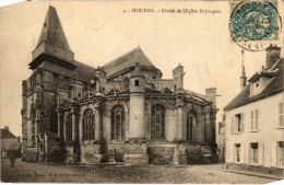 CPA HOUDAN Abside De L'Eglise St-Jacques (1411859) - Houdan