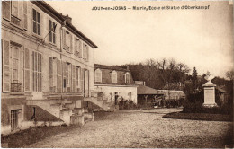 CPA JOUY-en-JOSAS Mairie - Ecole Et Statue D'Oberkampf (1411815) - Jouy En Josas