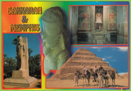 Voyo EGYPT GIZEH Memphis Sakkarah Of Ramses II - Sakkara Pyramid Unused  1990s - Gizeh