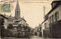 CPA LOUVECIENNES Rue De L'Eglise (1411764) - Louveciennes