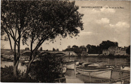 CPA MAISONS-LAFFITTE La Seine Et Le Pont (1411749) - Maisons-Laffitte