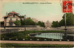 CPA MAISONS-LAFFITTE Avenue Du Chateau (1411733) - Maisons-Laffitte