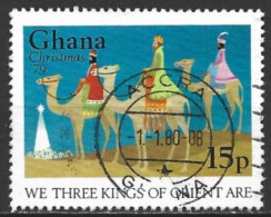 Ghana 1979. Scott #694 (U) Christmas Carol, We Three Kings Of Orient Are - Ghana (1957-...)