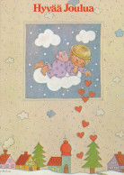 ANGELO Buon Anno Natale Vintage Cartolina CPSM #PAJ061.IT - Angels