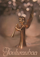 ANGELO Buon Anno Natale Vintage Cartolina CPSM #PAH998.IT - Engelen