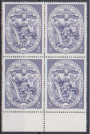 1974 , Mi 1459 ** (6) -  4er Block Postfrisch - Salzburg - Zentrum Der Christianisierung Im 8. Jahrhundert - Unused Stamps