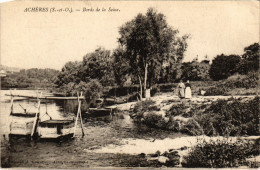 CPA ACHERES Bords De La Seine (1412495) - Acheres