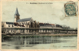 CPA ANDRESY Boulevard De La Seine (1412487) - Andresy