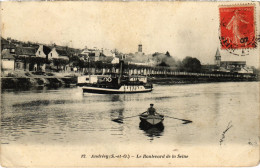 CPA ANDRESY Boulevard De La Seine (1412480) - Andresy