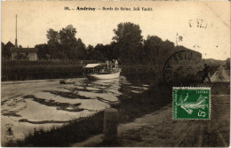 CPA ANDRESY Bords De Seine - Joli Yacht (1412478) - Andresy