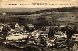 CPA CHEVREUSE Panorama Sur La Ville Et La Vallee (1412397) - Chevreuse